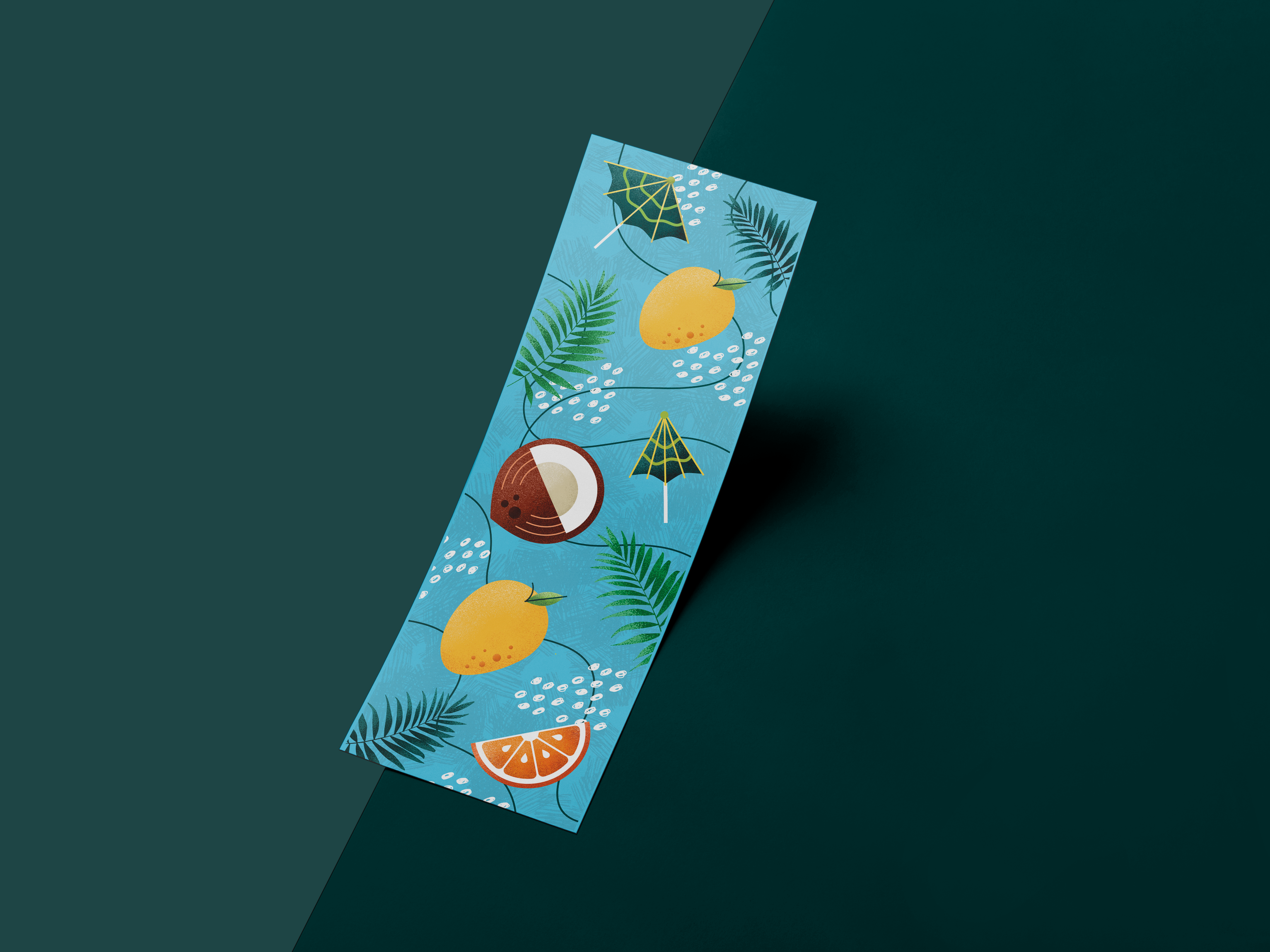 Tropic Terpene Illustration