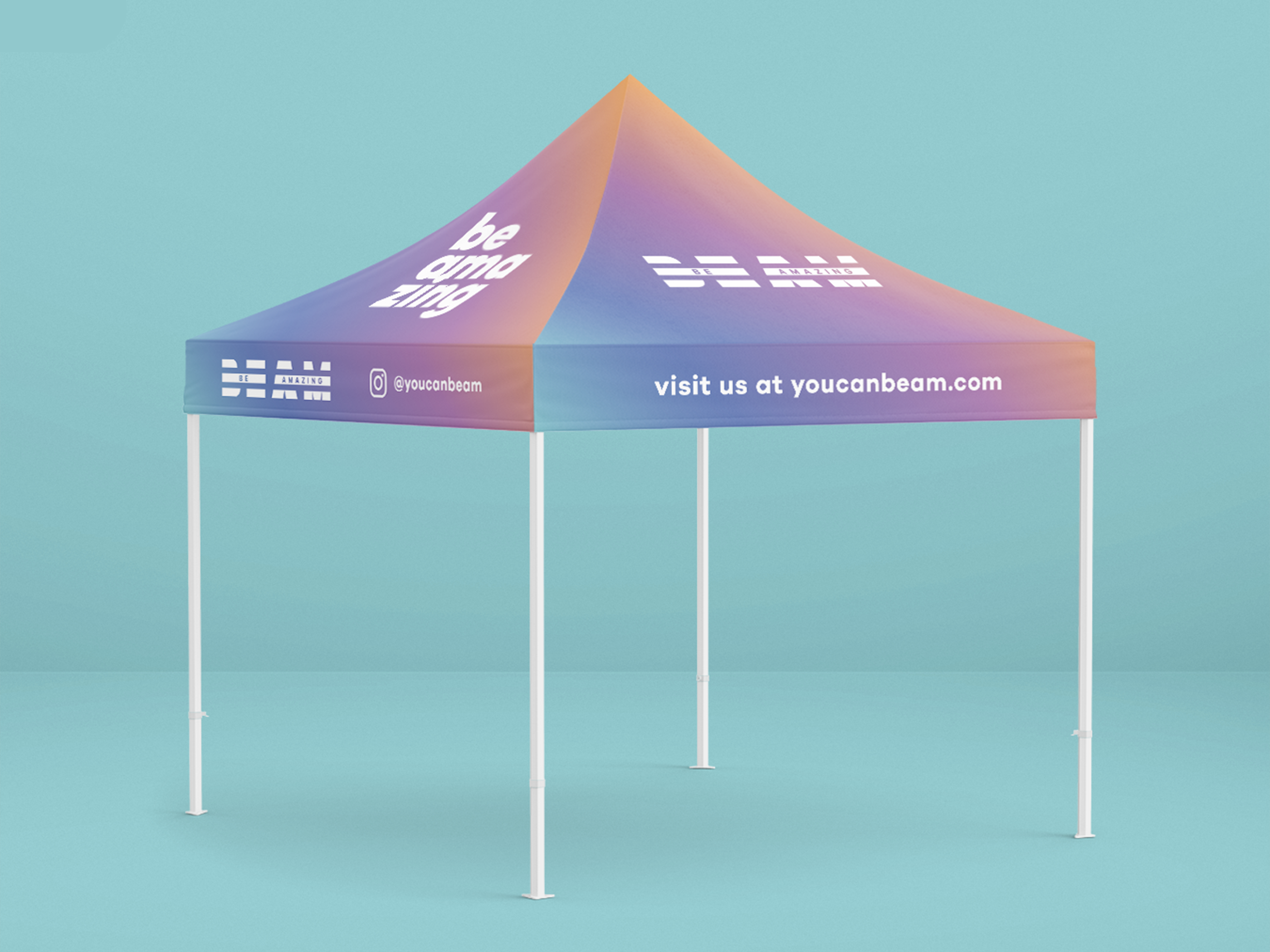 Beverage Brand Tent Design