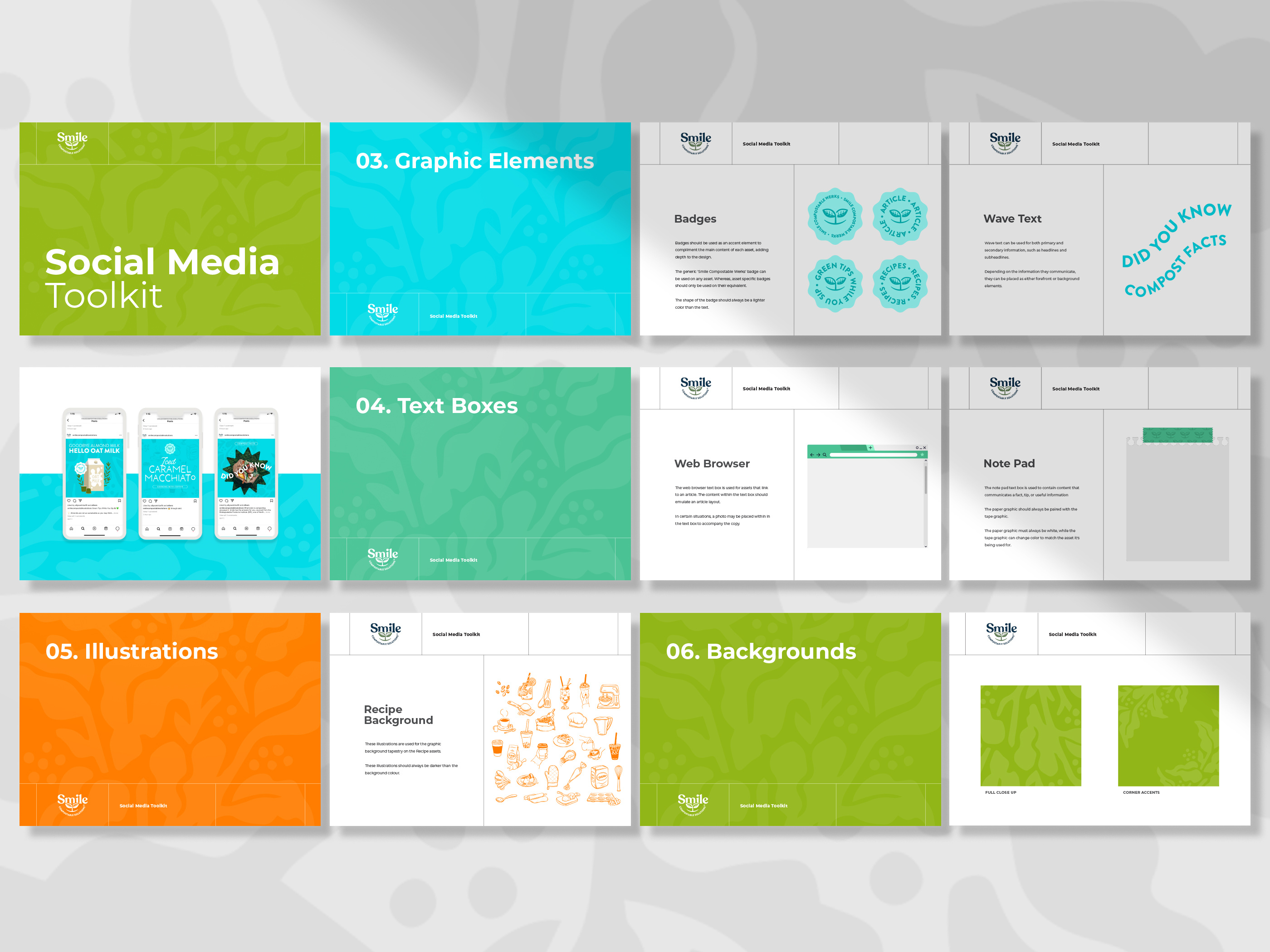 Food Brand Toolkit Deign