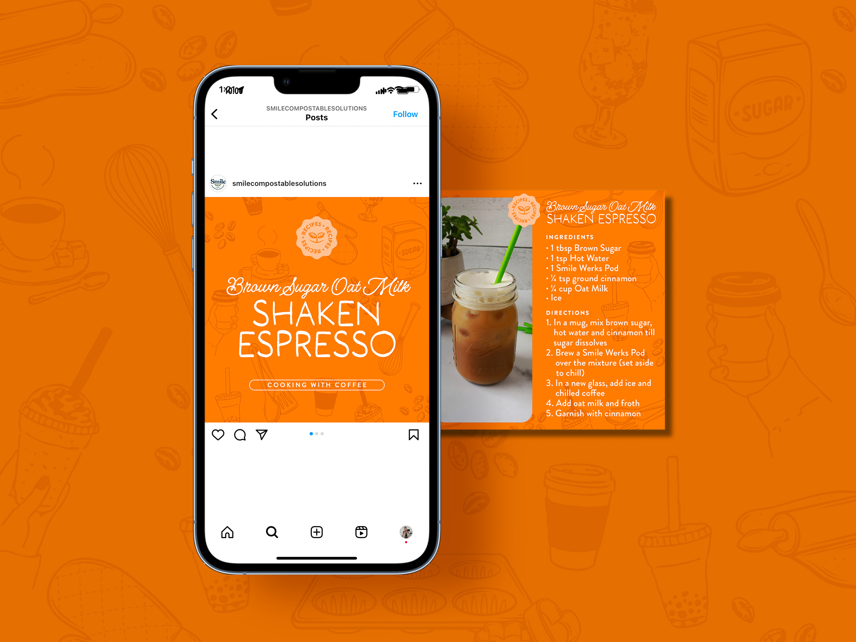 Social Media Recipe Design