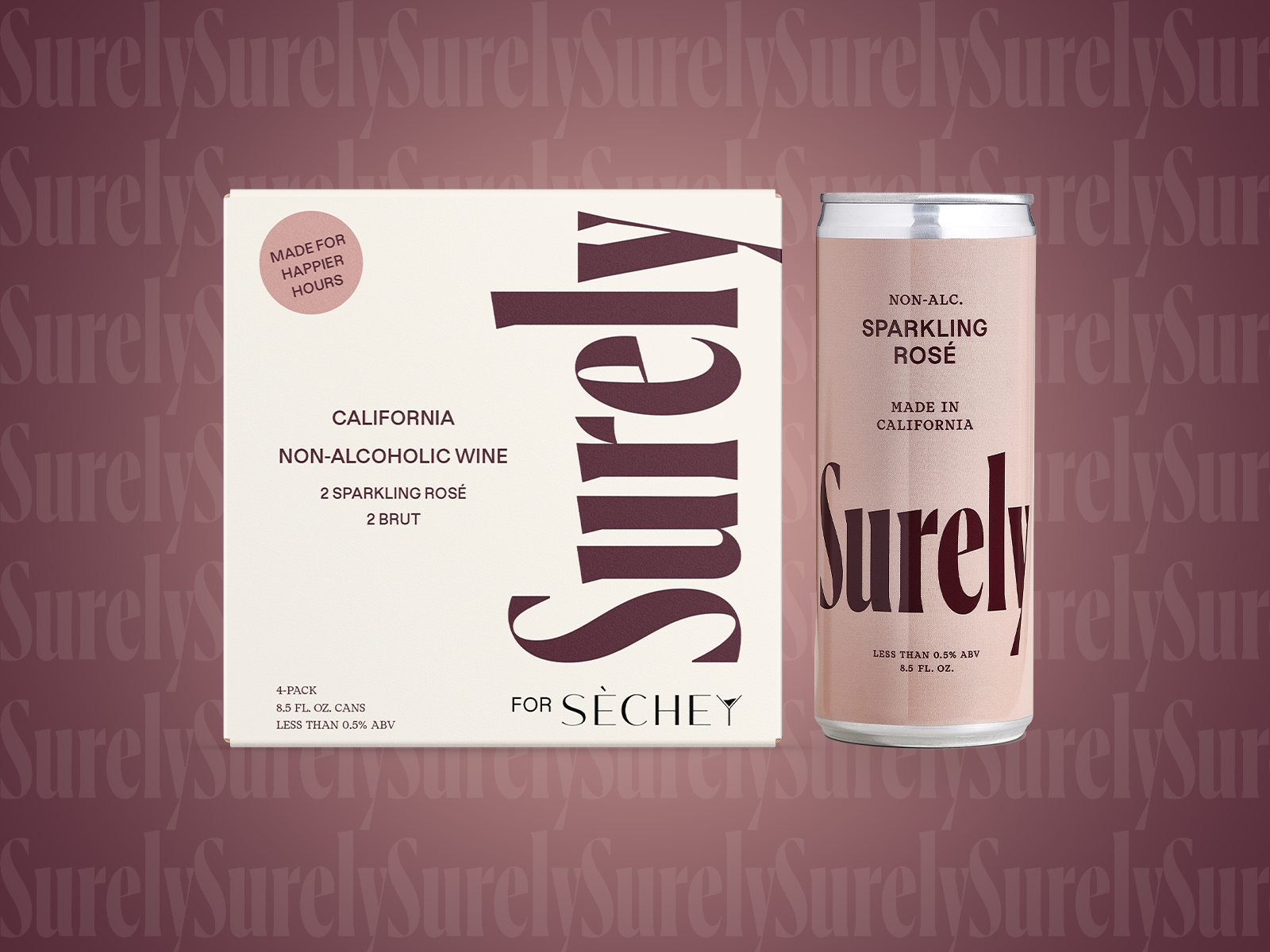 Non-Alcoholic Wine Box Mockup