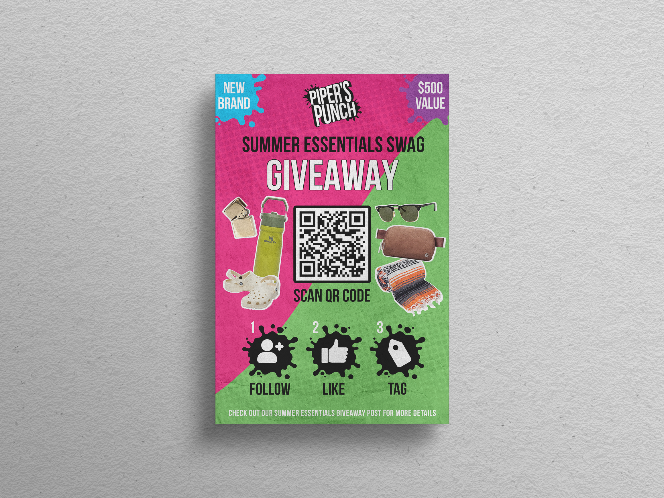 Cannabis Summer Giveaway Poster