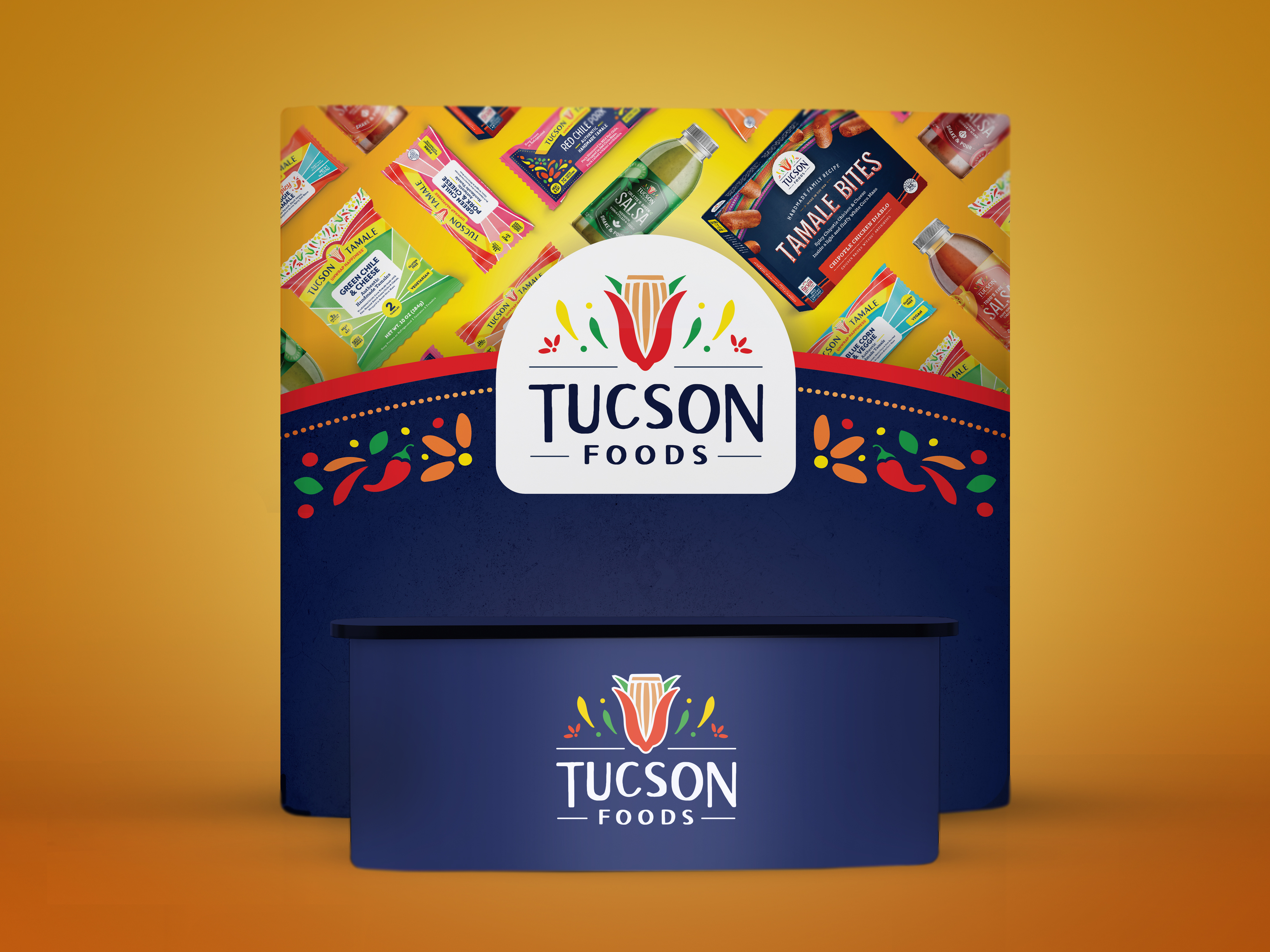 Tamales Display Booth Design