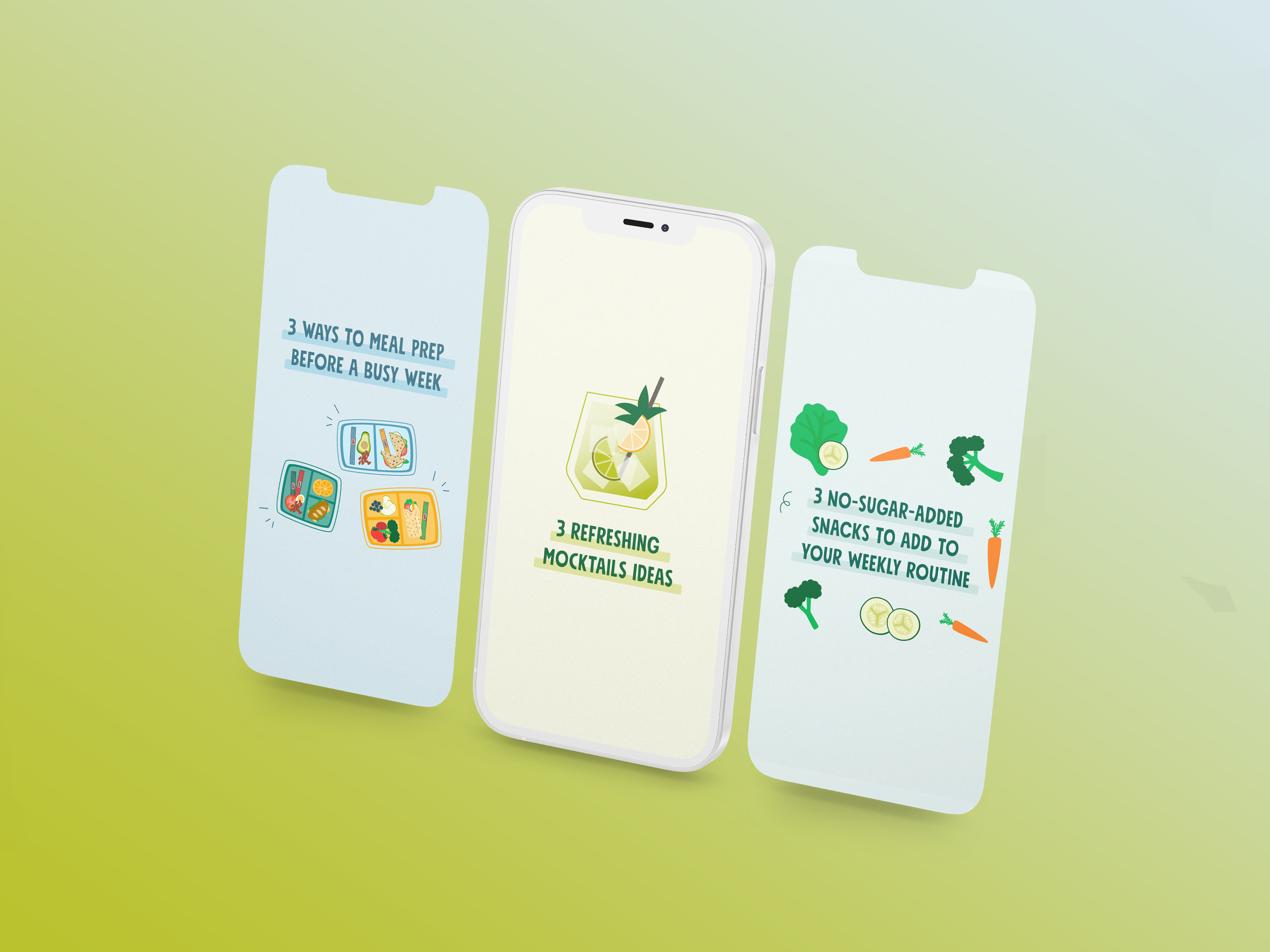 Meal Prep Social Media Design