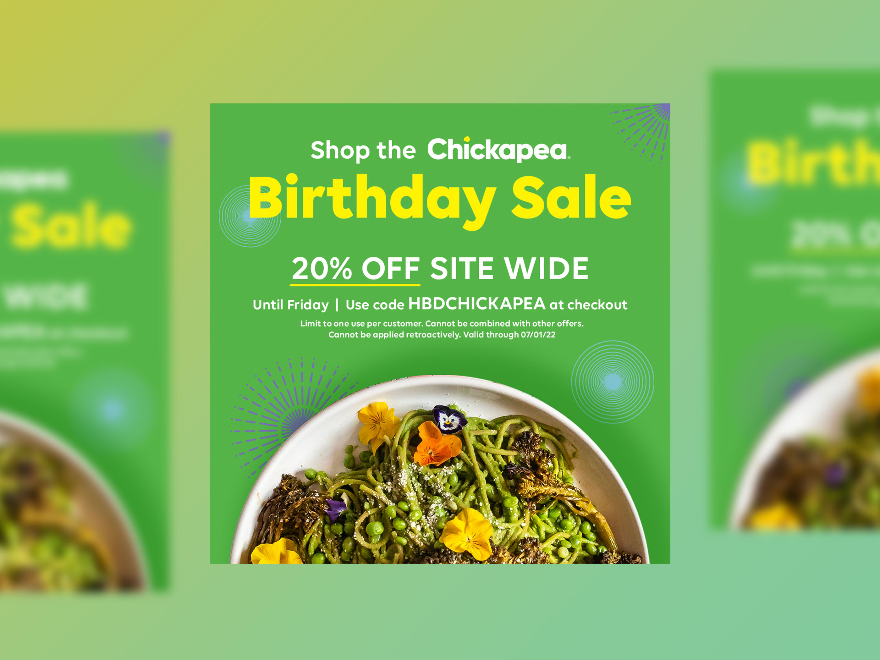 Pasta Social Media Design