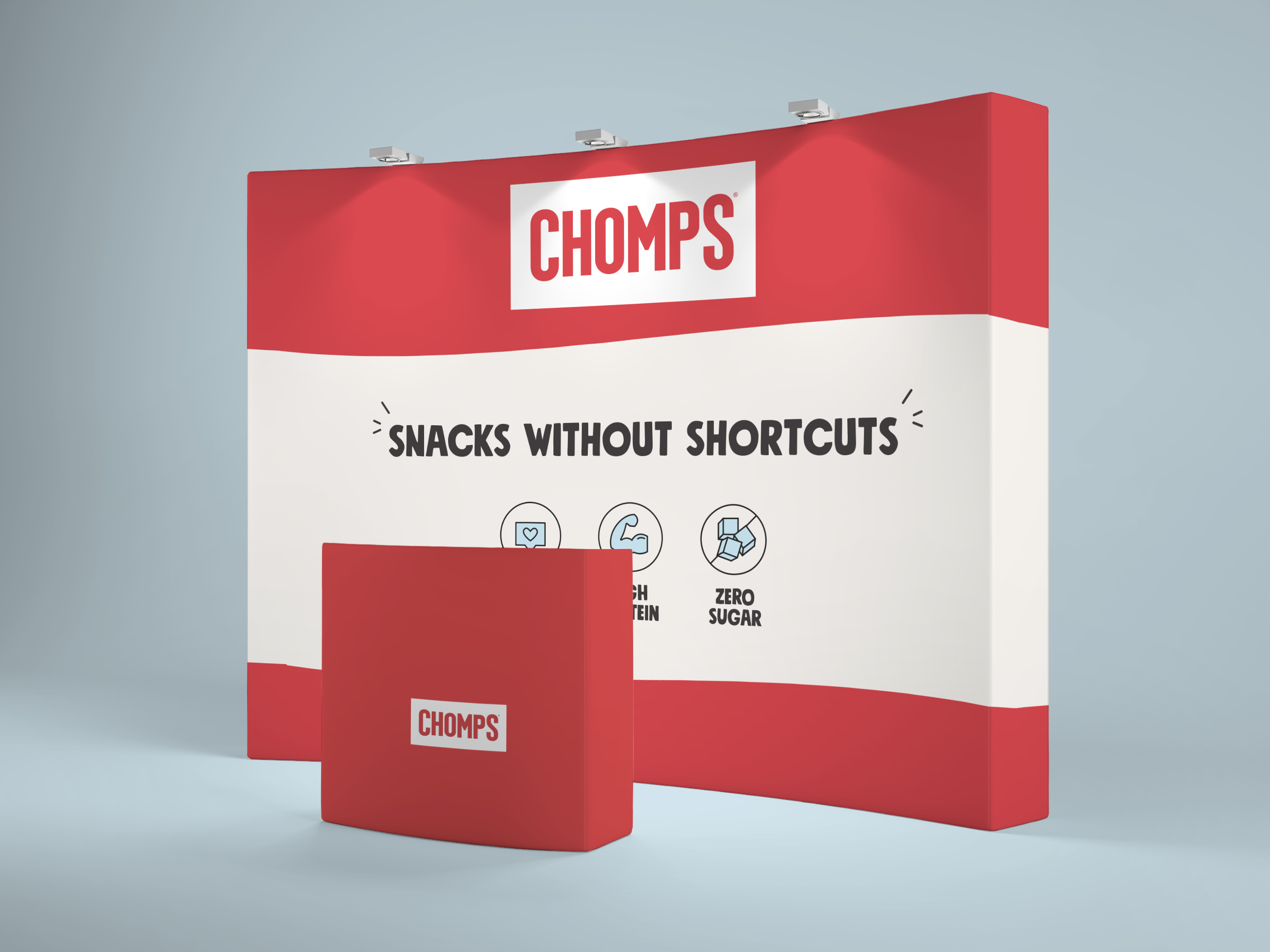 Snack Brand Display Booth
