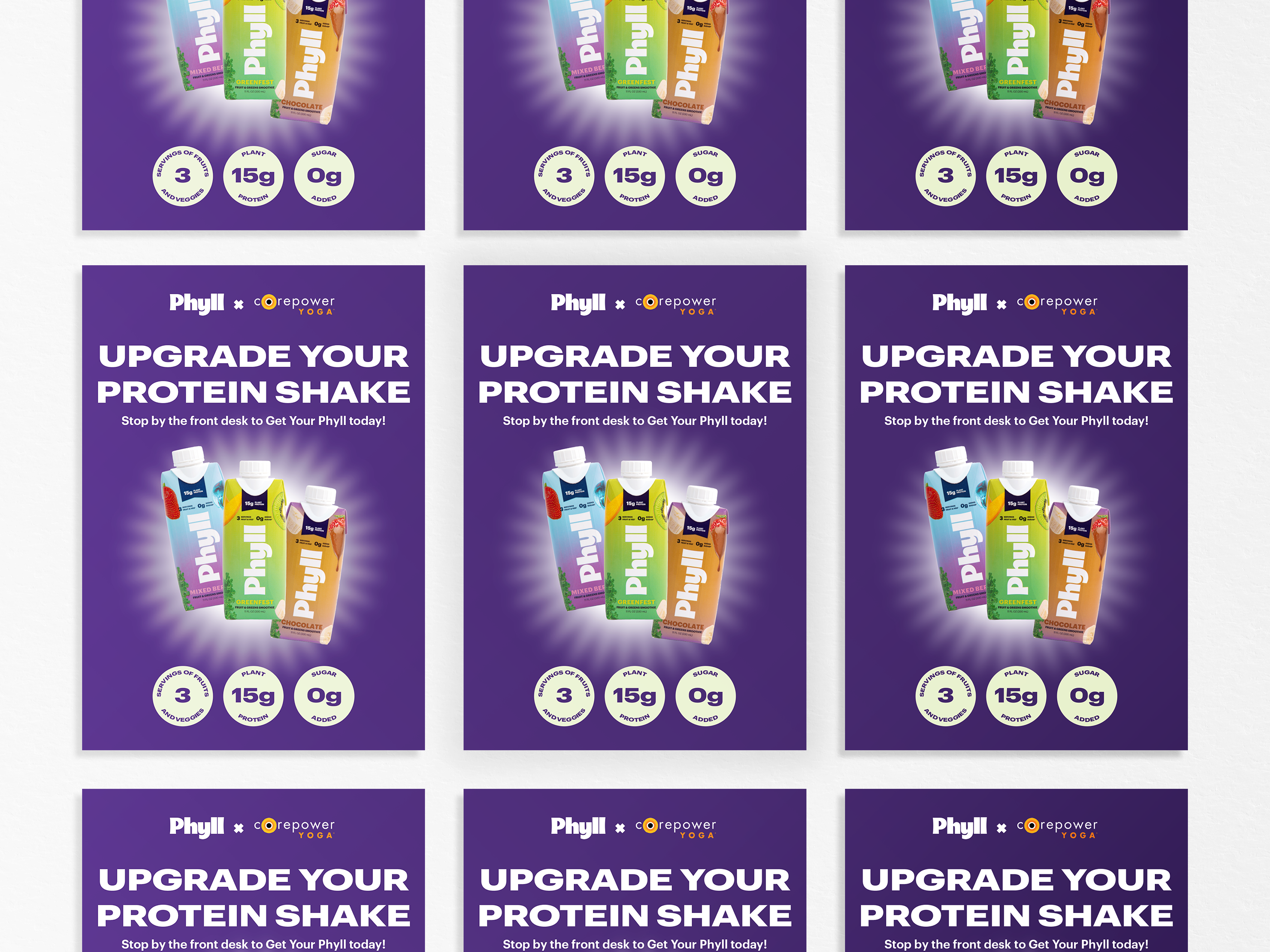 Protein Shake Flyer Design