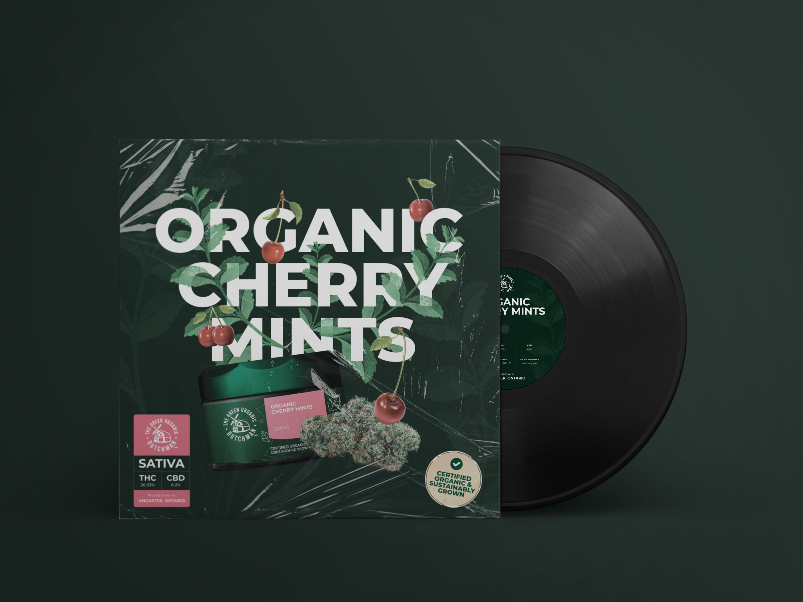 Cannabis Record Design