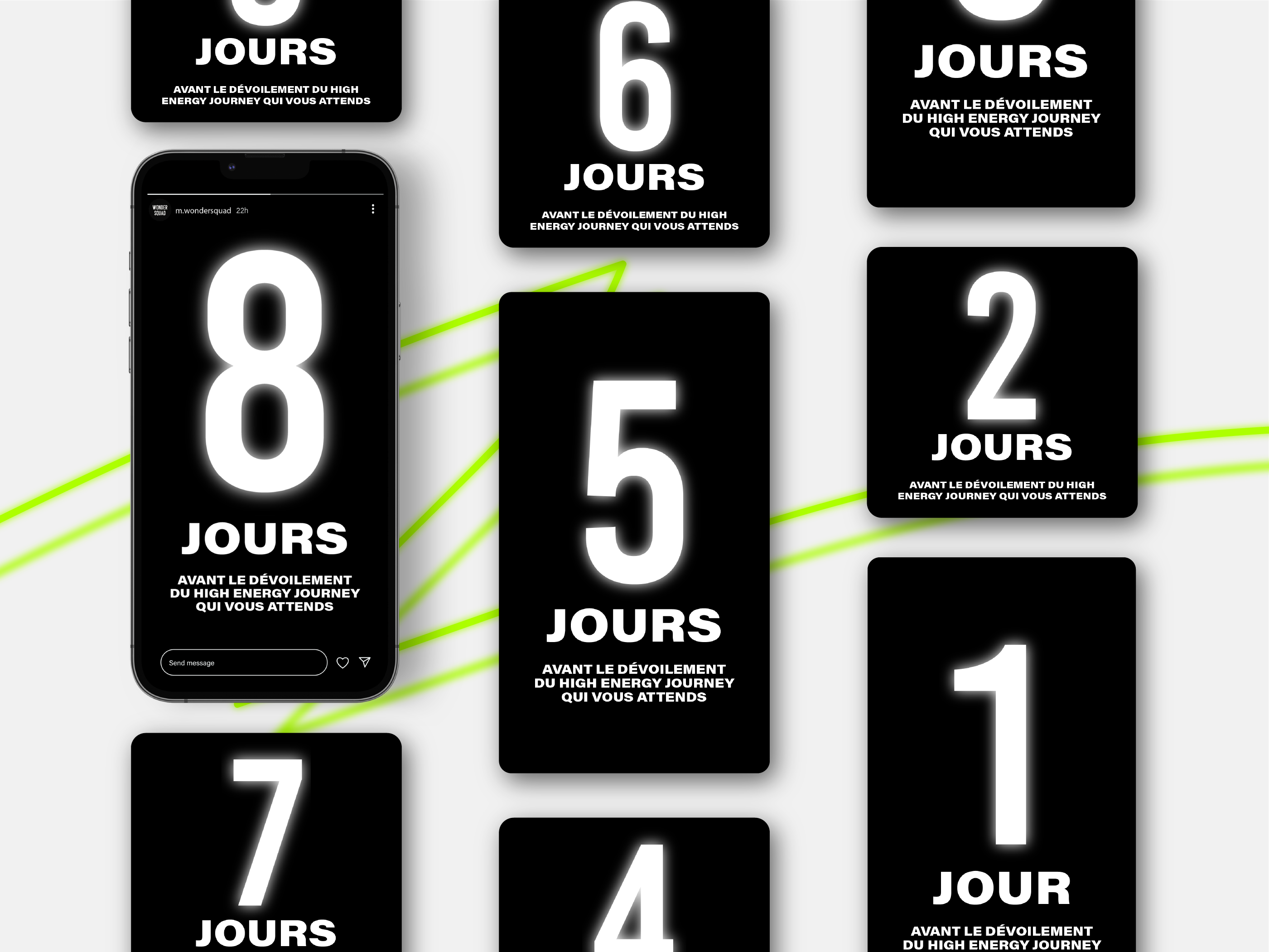 Fitness Social Media Story Design