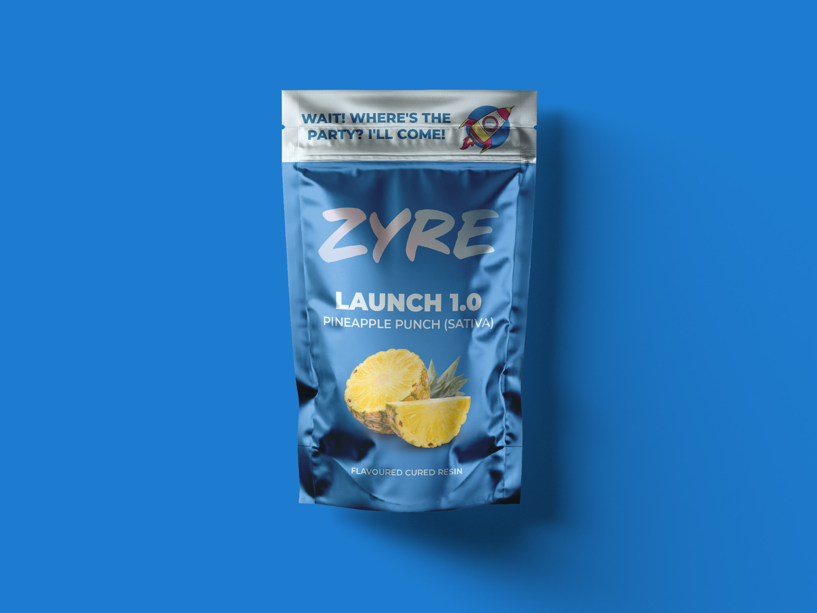 Cannabis Pineapple Packaging Design