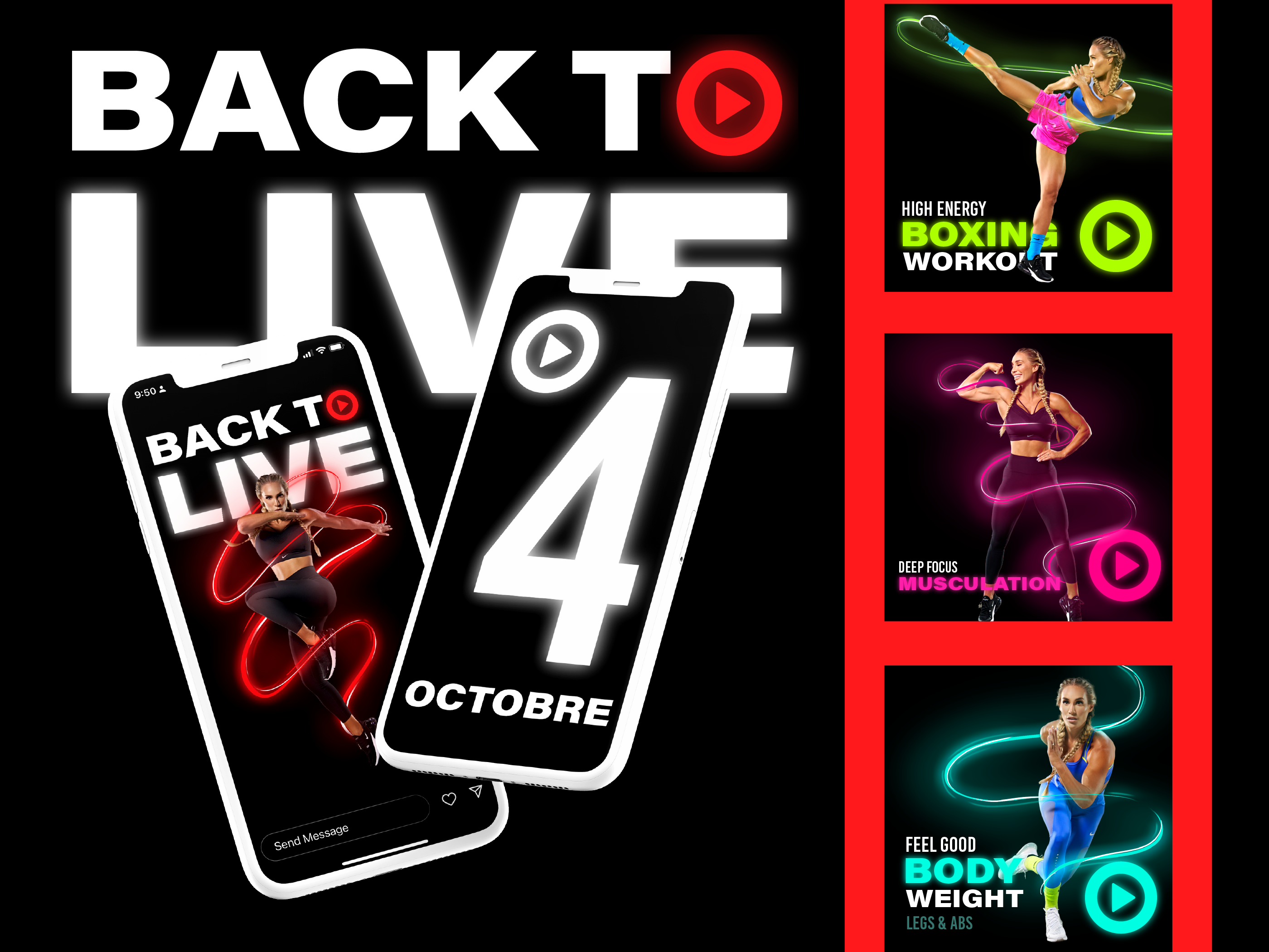 Workout Fitness Social Media Design