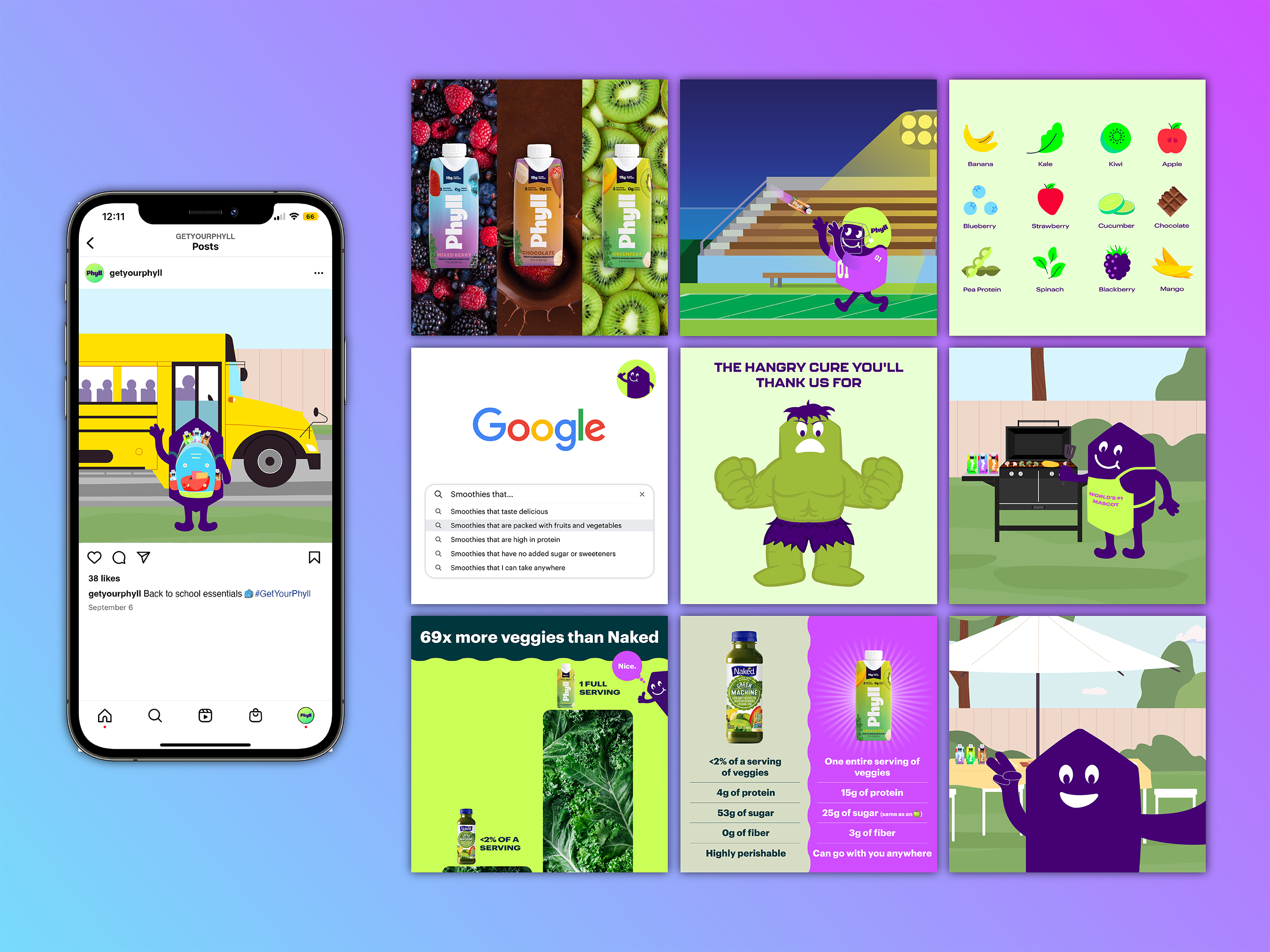 Healthy Drink Social Media Designs