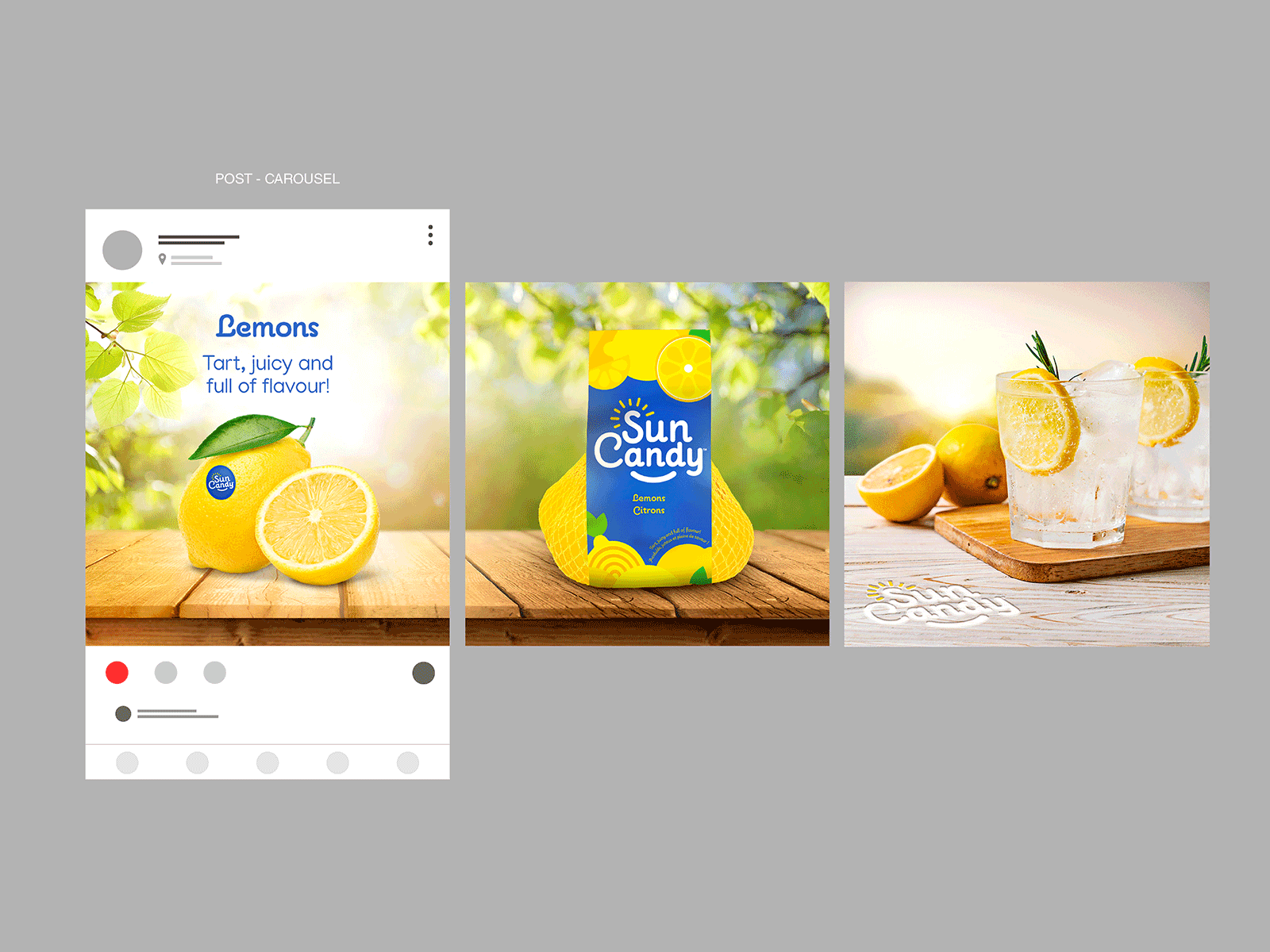 Lemon Social Media Design