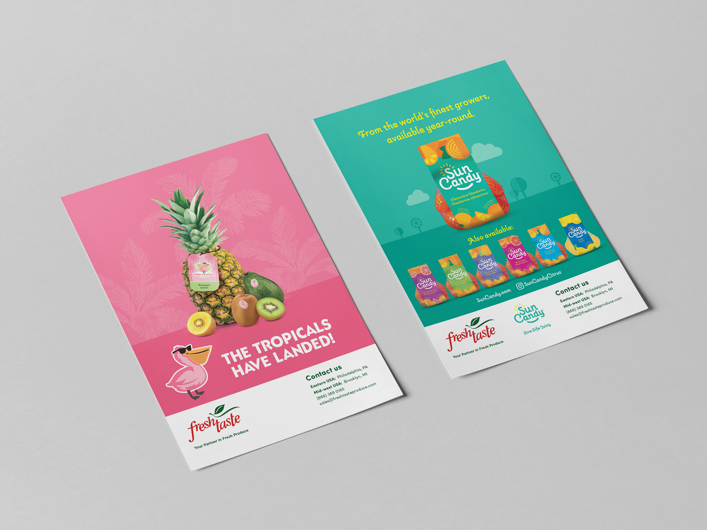 Fresh Produce Sell Sheet Design
