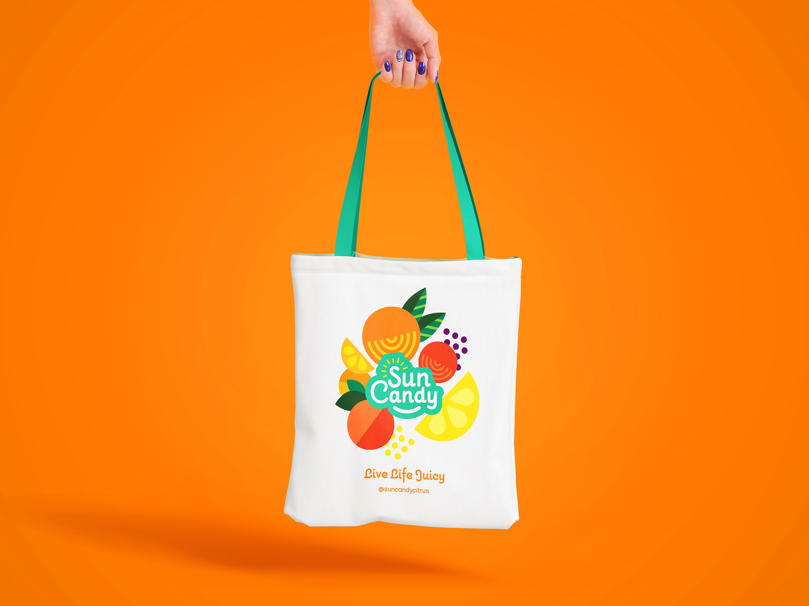 Candy Tote Bag Design