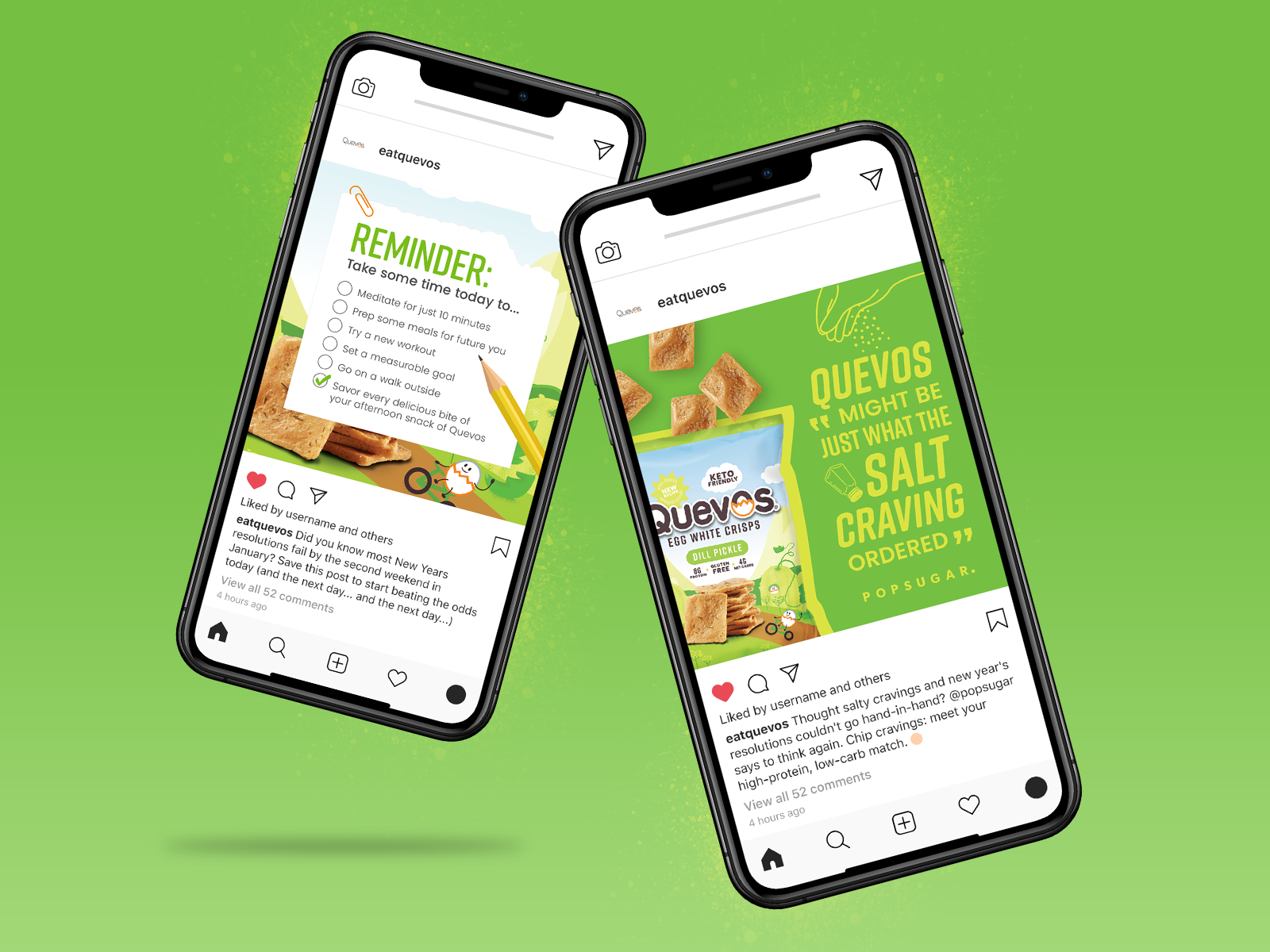 CPG Snack Food Social Media Design