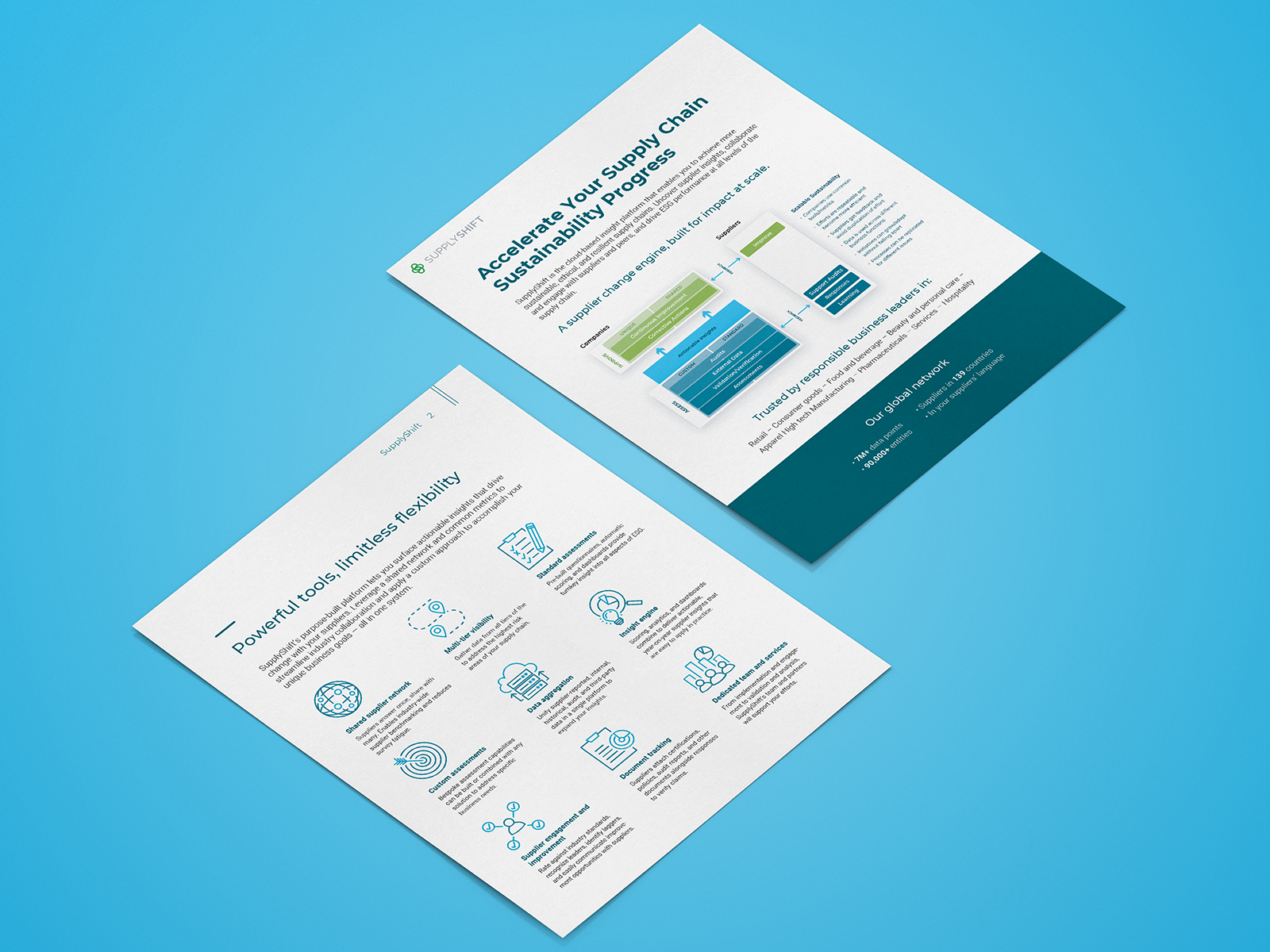 Product & Infographic Sheet Design