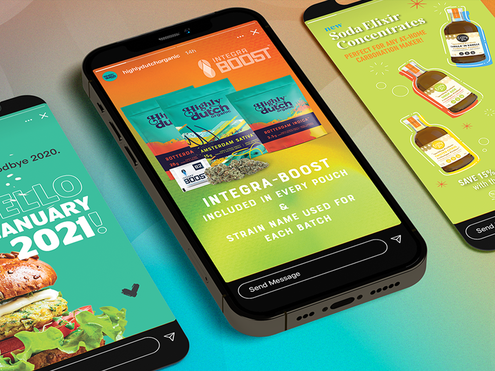 Social Media Vertical Story Designs