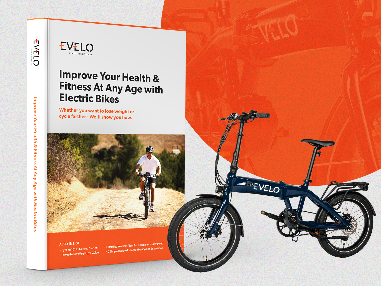 Digital E-Book Cover Design For Active Lifestyle