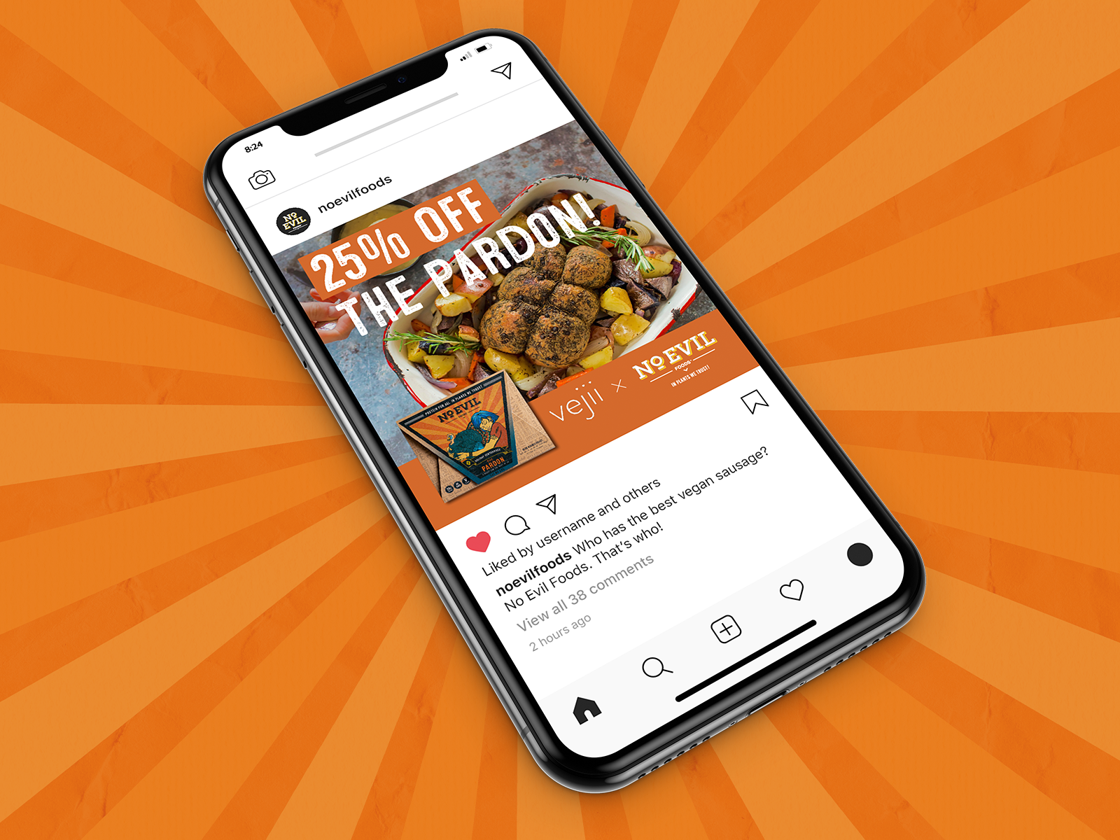 Social Media Design for Food Company