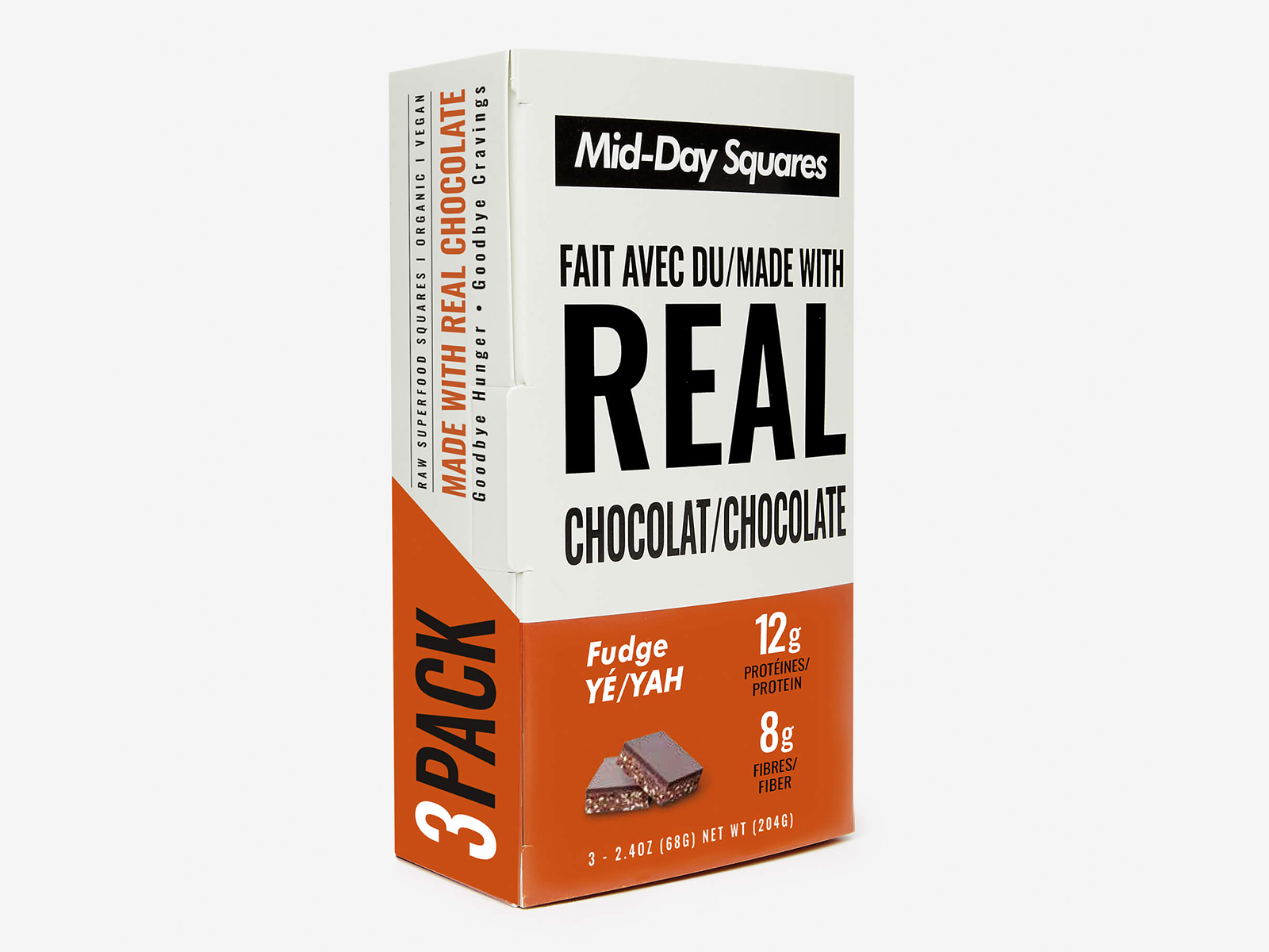 Energy Bar Package Design Mockup