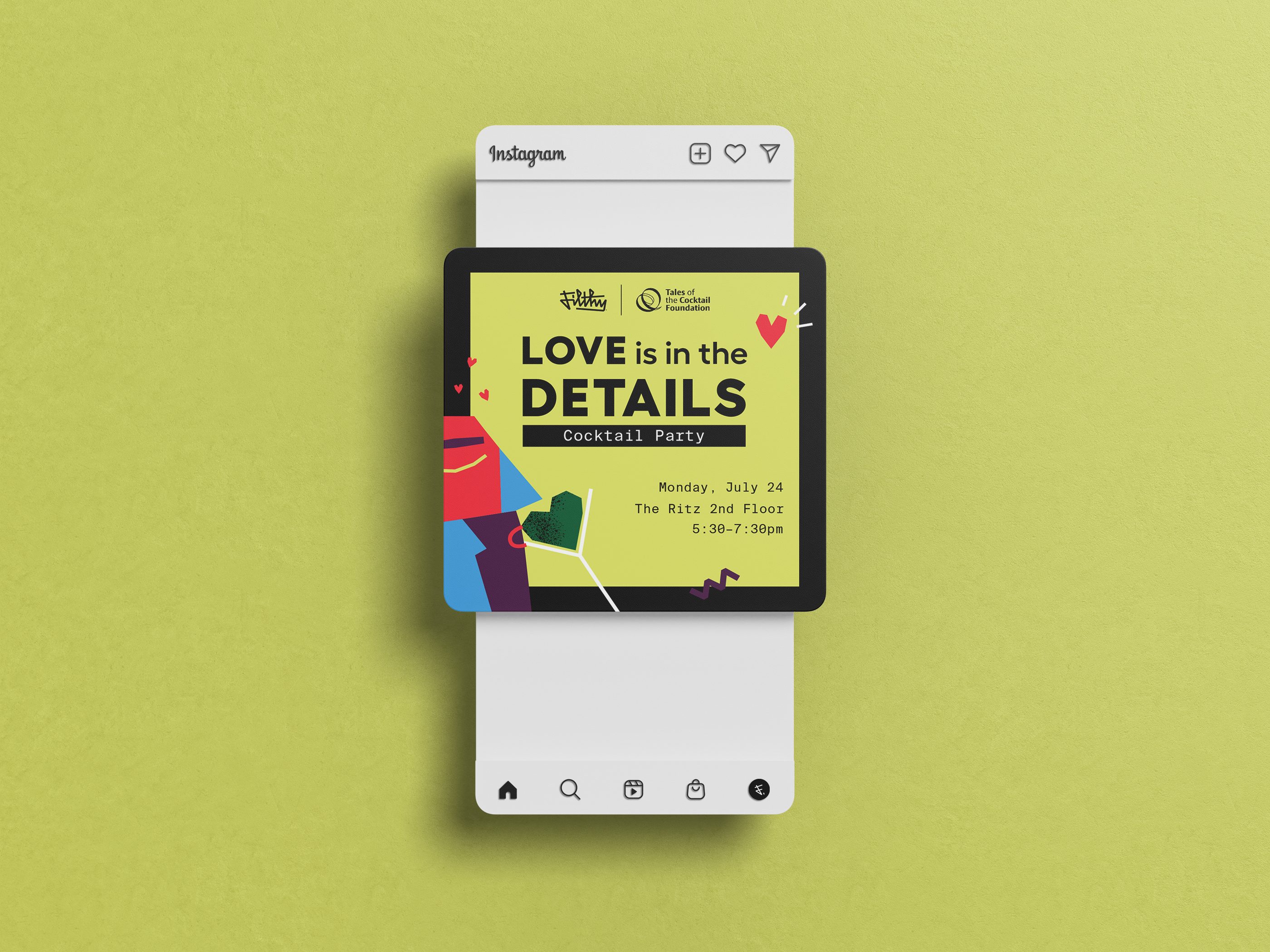 Social Media Invite Design