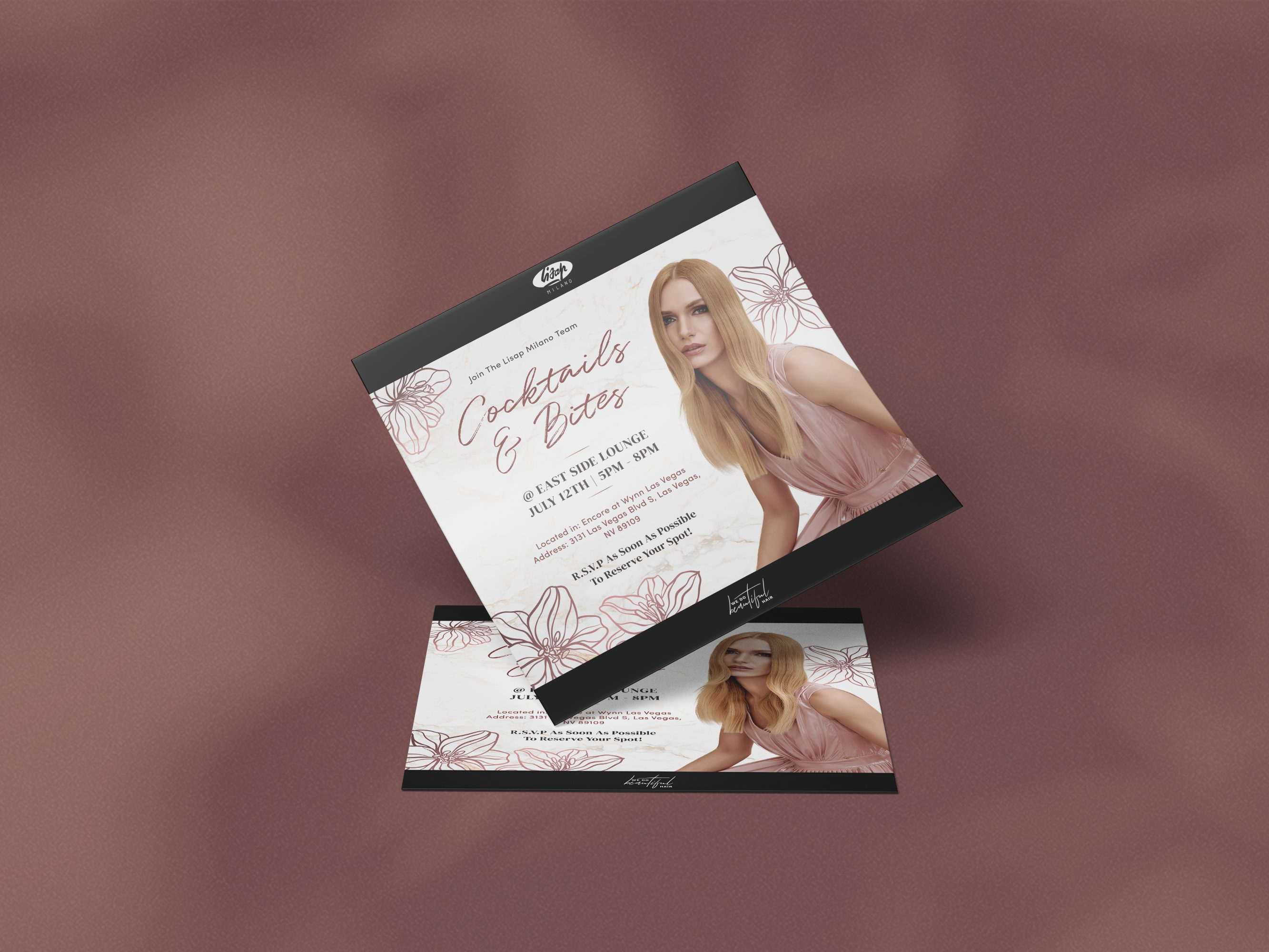 Cocktail Party Invite Design