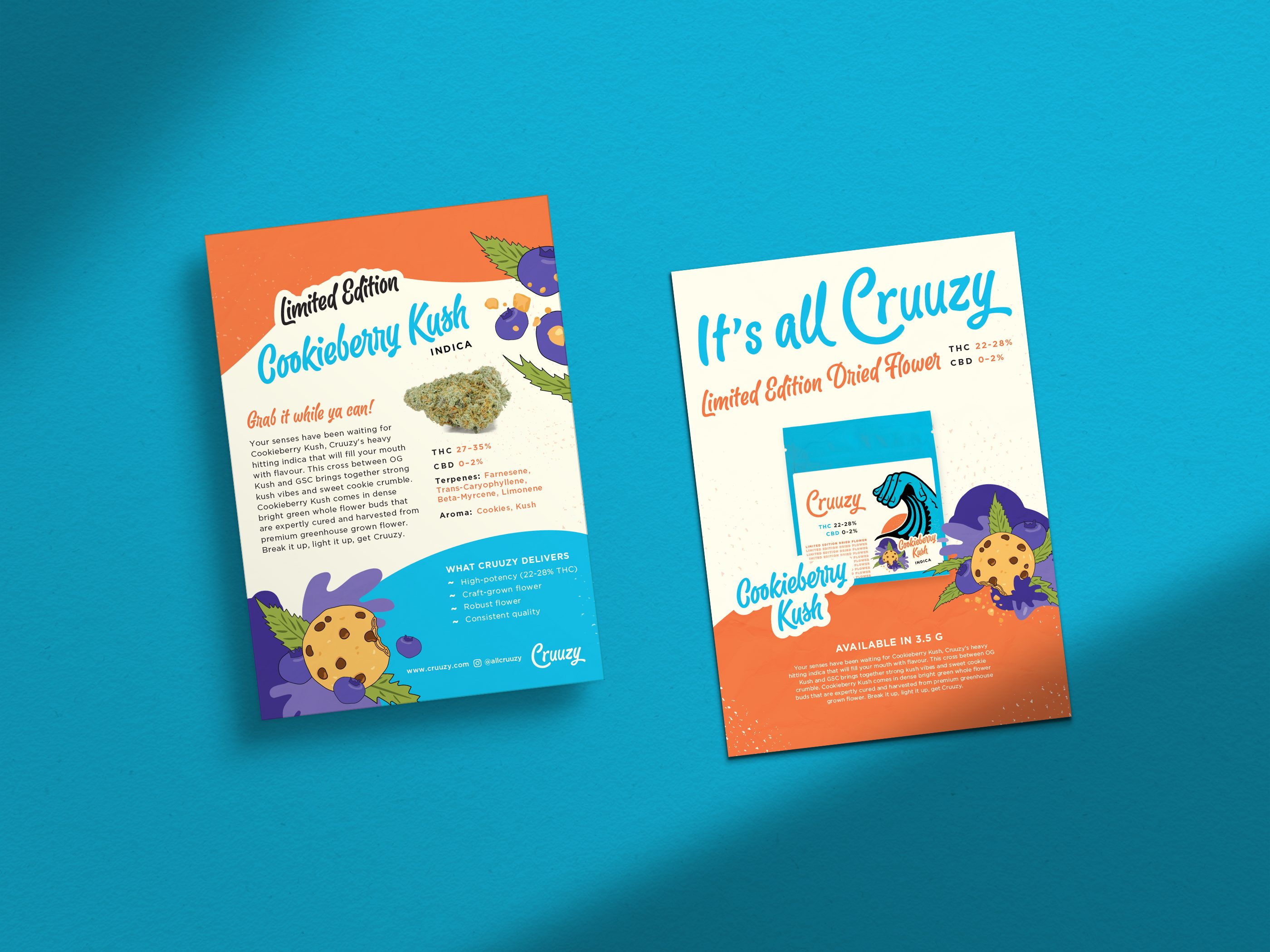 Cannabis Brand Illustrated Sell Sheet