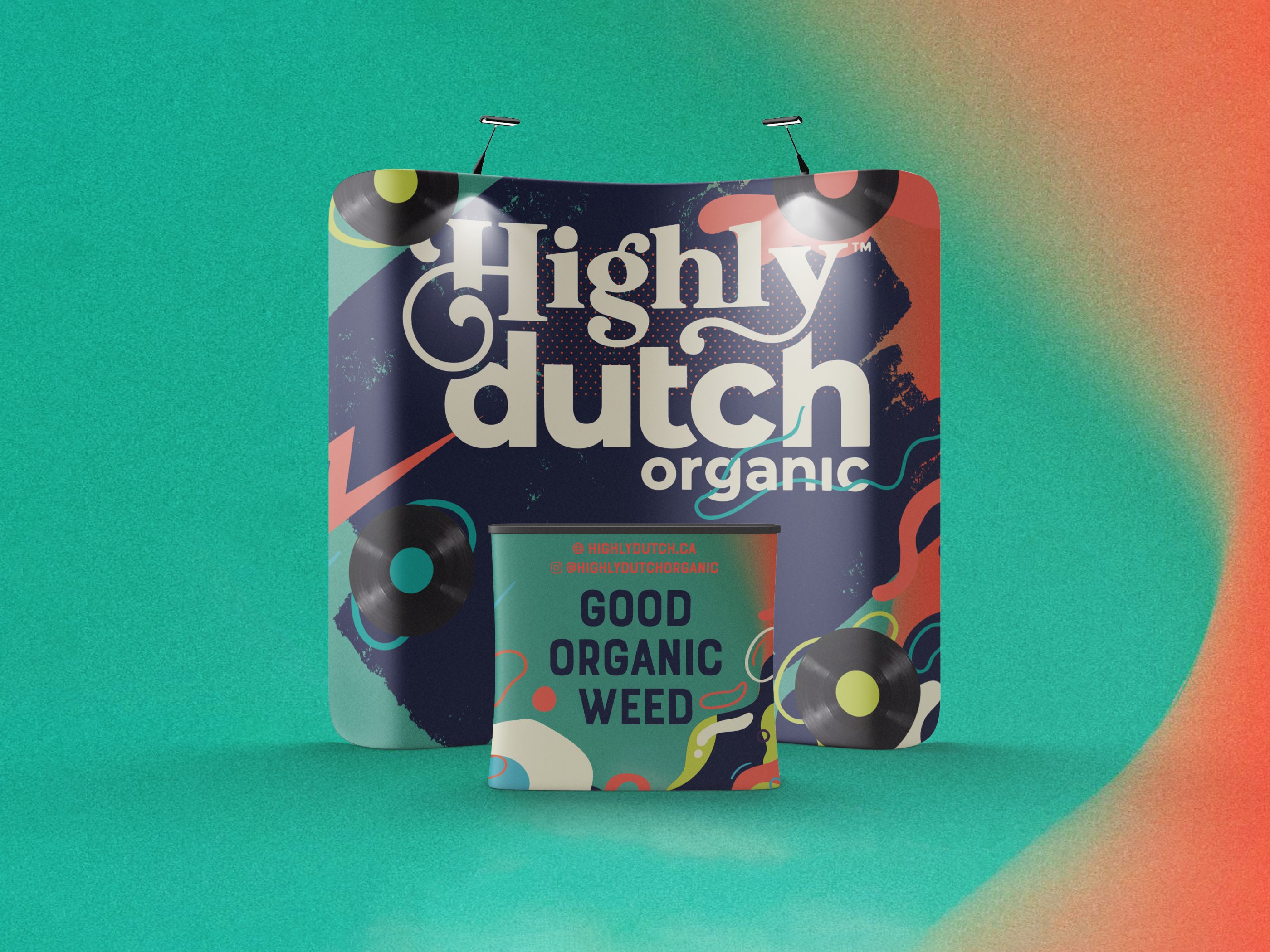 Cannabis Display Booth Design