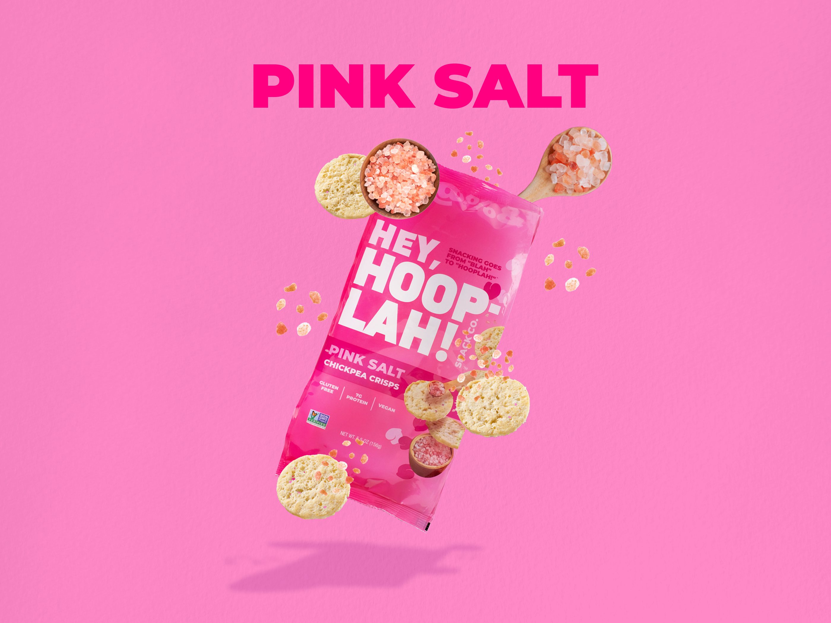 Chickpea Crips Pink Salt Design