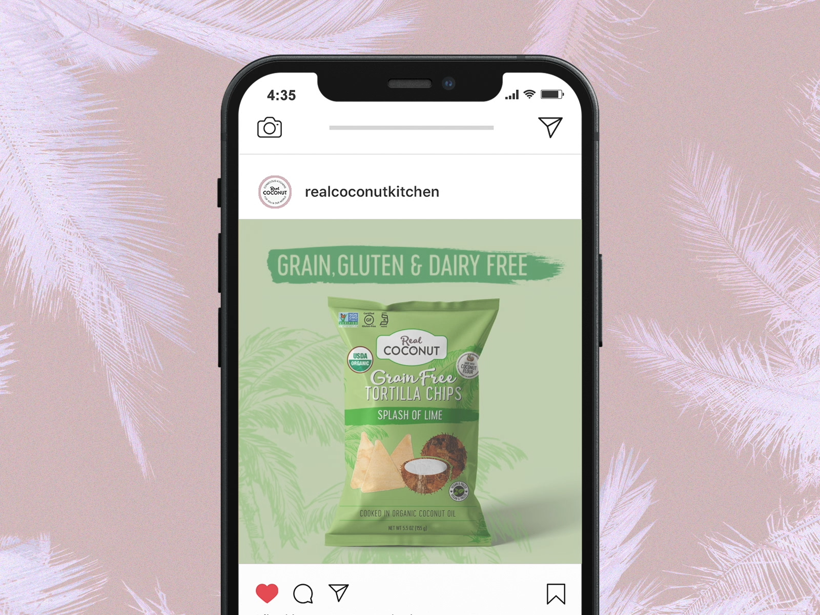 Healthy Snack Social Media GIF Design