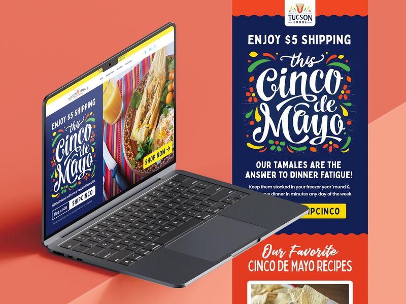 Cinco de Mayo Newsletter Design