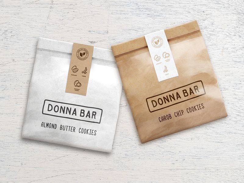 Food Package Paper Design Mockup