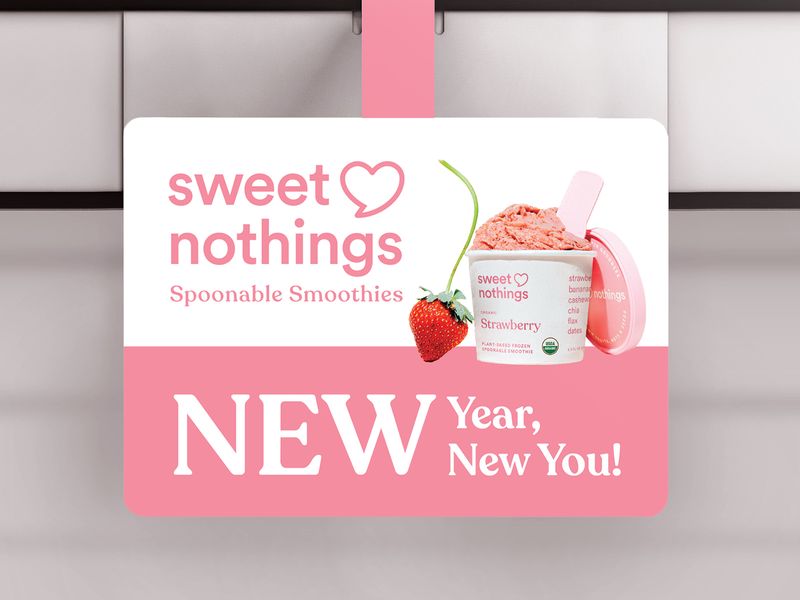 Food Product Shelf Talker Design