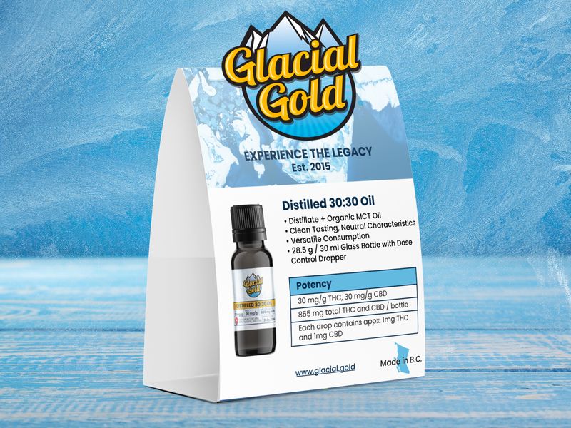 Cannabis CBD Product Tent Card Design