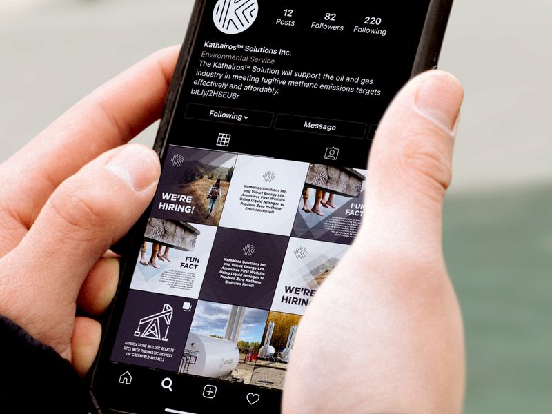 Service Business Social Media Design Layout