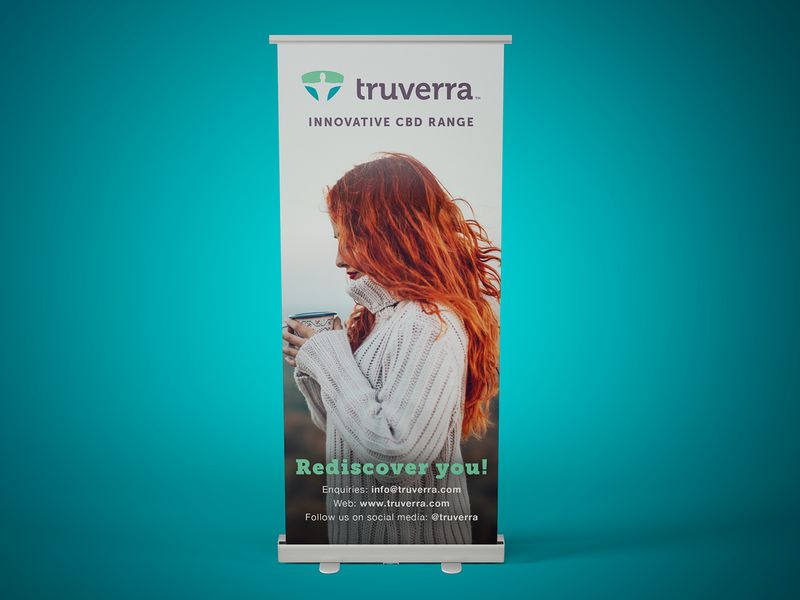 Pull-Up Banner Design for CBD Company