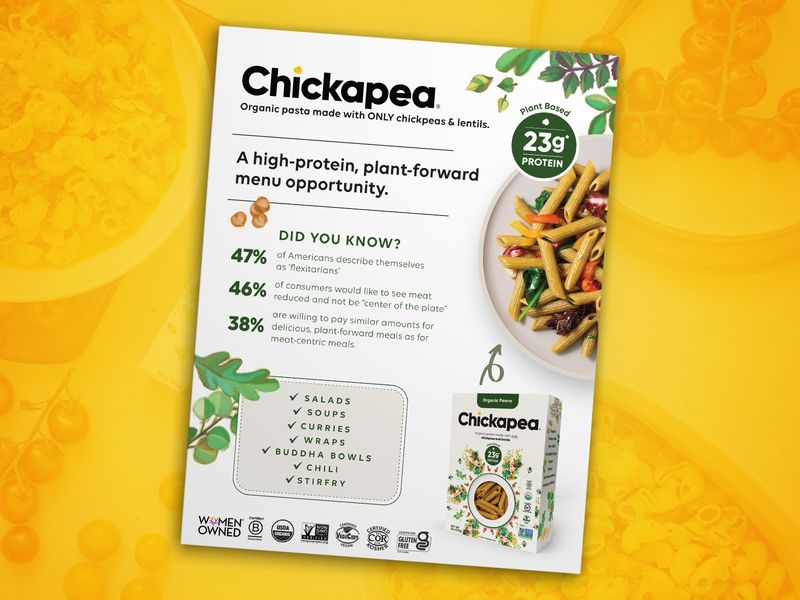 Product Information Sheet Design for CPG