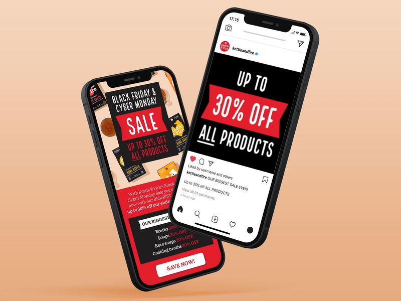 Black Friday Campaign Design for CPG