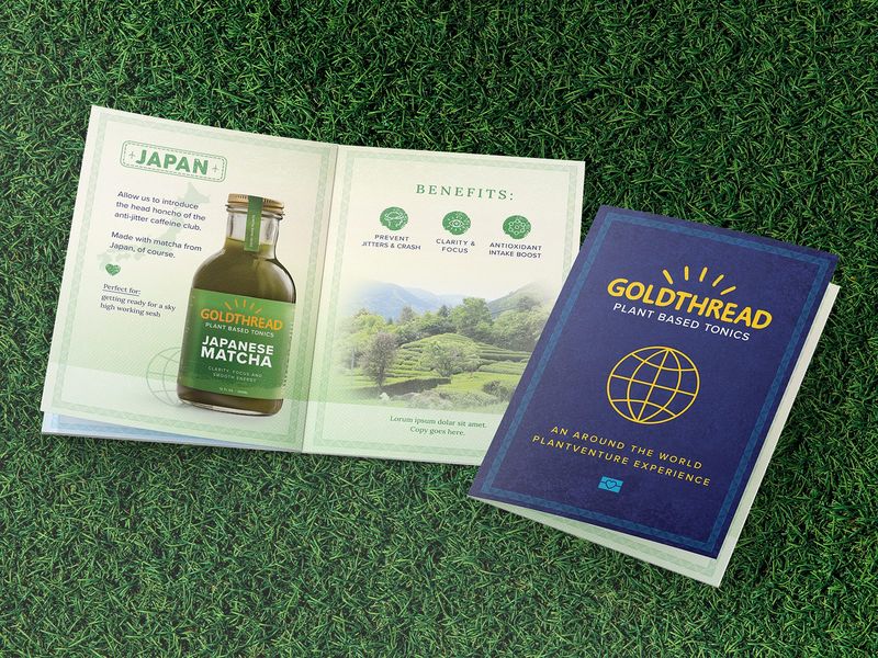 International Product Passport Booklet Design
