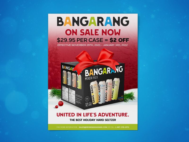 Beverage Sale Flyer Design