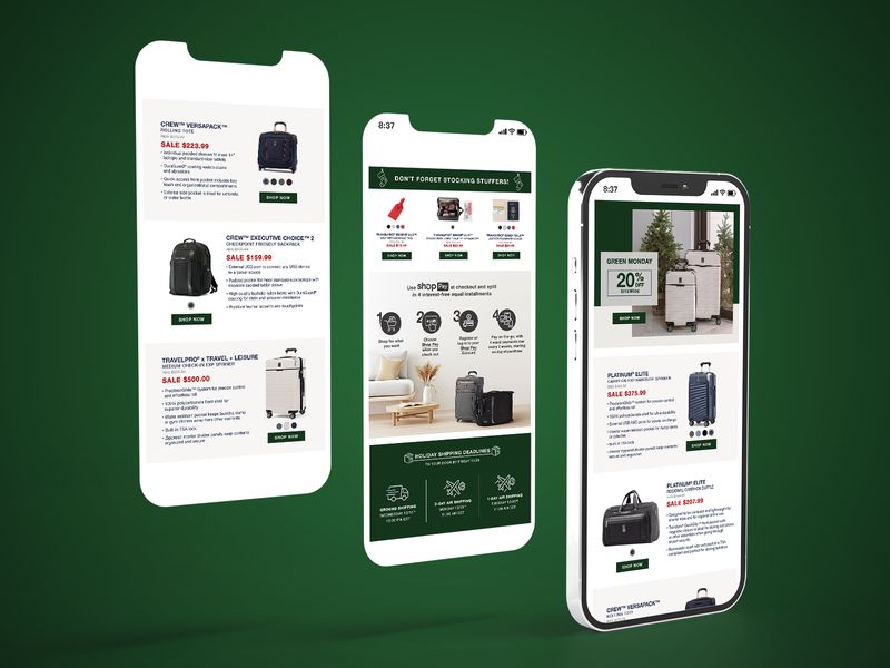 Ecommerce Email Template Design