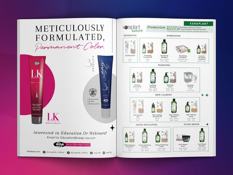 Cosmetic Product Catalog Design