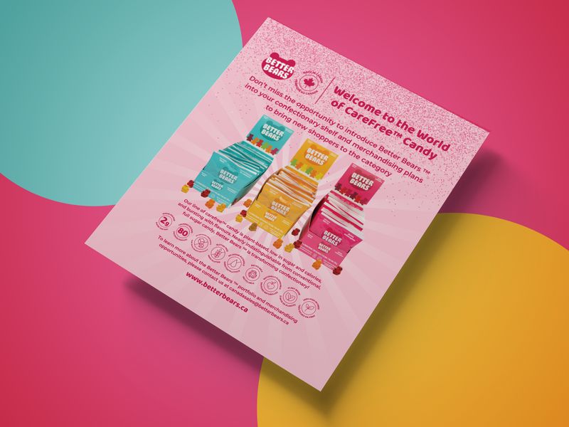 Candy Company Print Advertisement Design