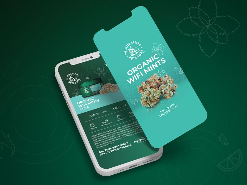 Cannabis Product Strain Advertisement & Branding