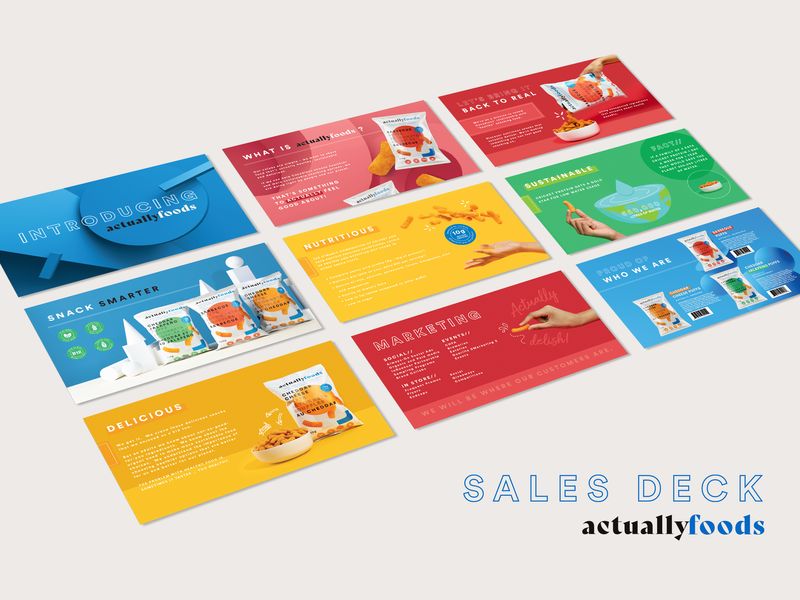 Nutritional Snack Presentation Design