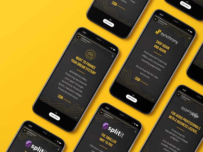 Music Speaker Social Media Story Design