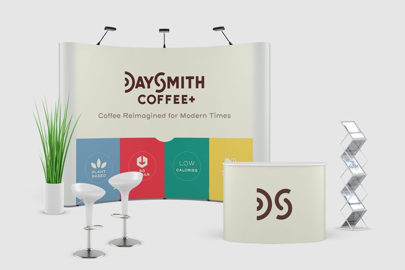 Coffee Brand Promo Both Design Mockup