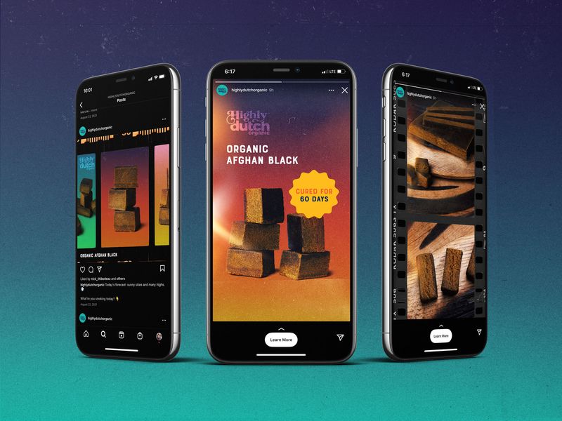 Social Media Design for Cannabis Product