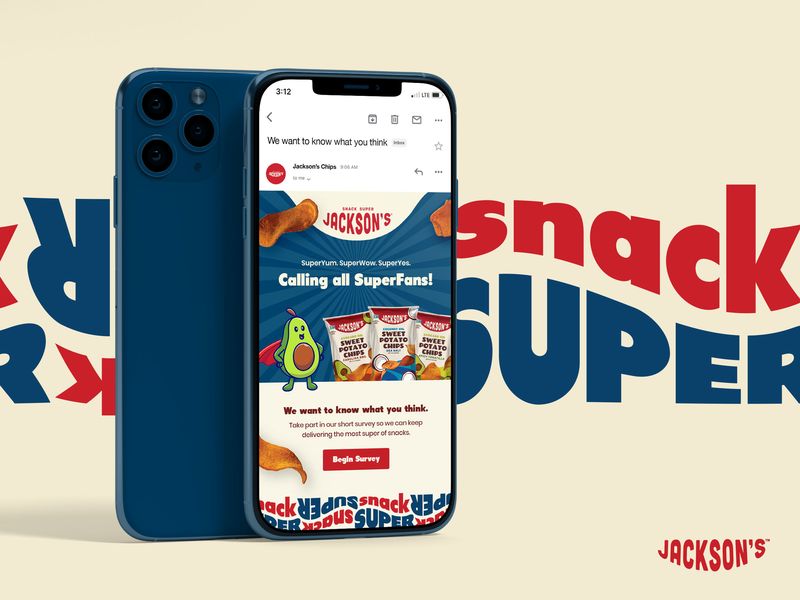 Email Survey for Sweet Potato Chips